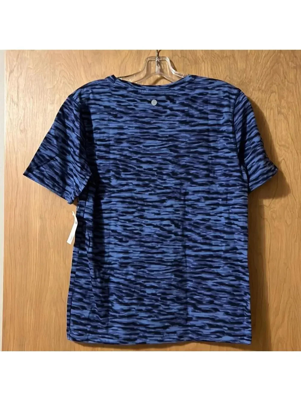 Zella Boys Blue Marlin Stripe Camo Performance Tee NWT XL (14-16) - Picture 3 of 4
